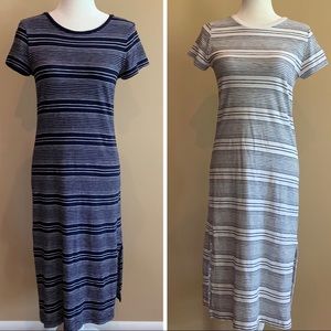 LOT OF 2 GAP Dresses Stripes Petite XS XSP